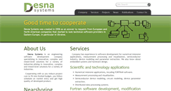 Desktop Screenshot of desnasystems.com
